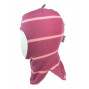 Зимний шлем Бизи "Балаклава" Розовый (полоска)