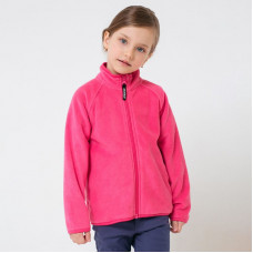 Куртка флисовая для девочки Crockid цвет малина