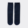 Тонкие детские носки из шерсти тёмно-синий