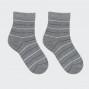 Детские носки Mark Formelle "Полоска" серый меланж