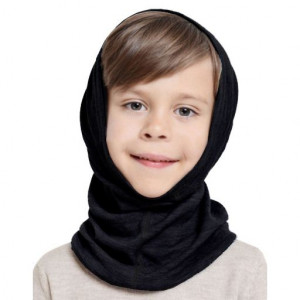 Детский шарф-трансформер NORVEG чёрный