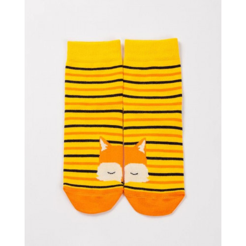 Детские носки "Лисички" оранжевый