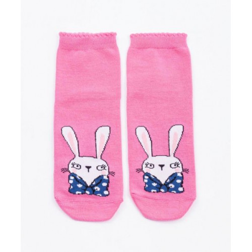 Детские носки "Кролики" розовый