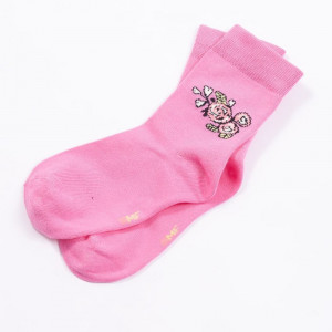 Детские носки "Розы" розовый