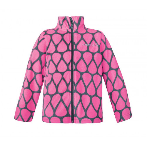 Куртка флисовая Crockid розовая