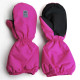 Зимние рукавицы "Снежок" UKI Kids ярко-розовые
